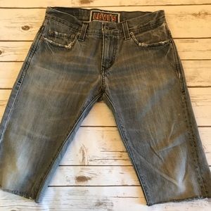 Levi's 511 Skinny Cutoff jean shorts size 30